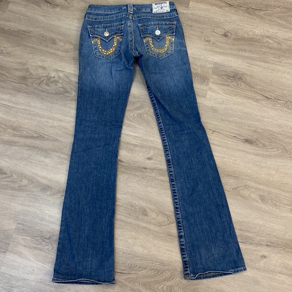 True Religion medium wash denim size 25 - Picture 8 of 8